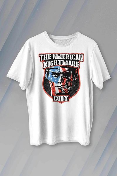 Pisa Art Тениска с голям размер Cody Rhodes - свободна кройка