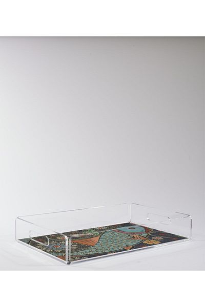 Binbirürün Fish Motif Plexiglass Tray