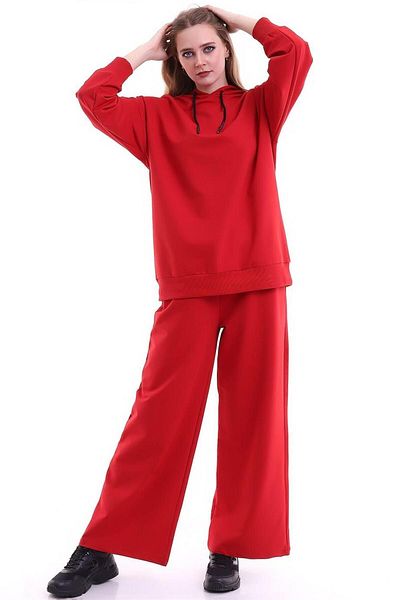 ESPİNA Women's Wide Leg Tracksuit Set