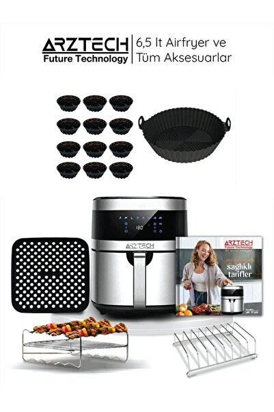 ARZTECH Airfryer Ve Aksesuarları 6.5lt Xxl