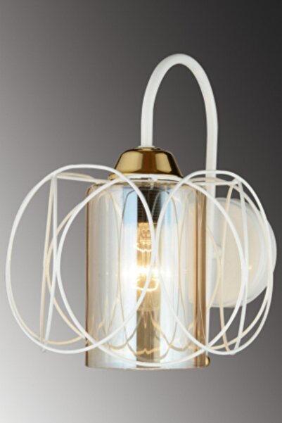 SONSUZ AYDINLATMA&AVİZE White Sun Down Facing Modern Sconce