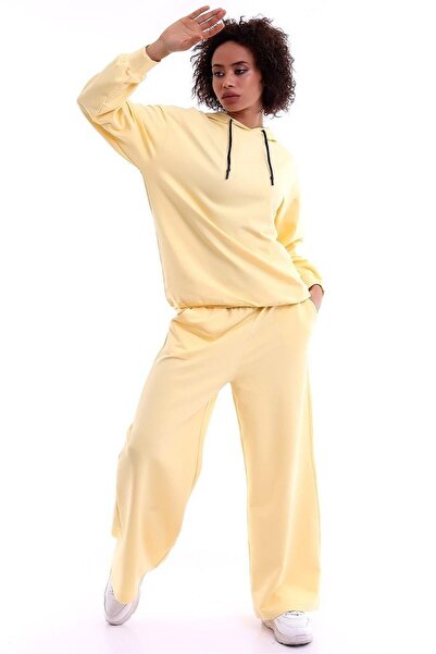 ESPİNA Women's Wide Leg Tracksuit Set