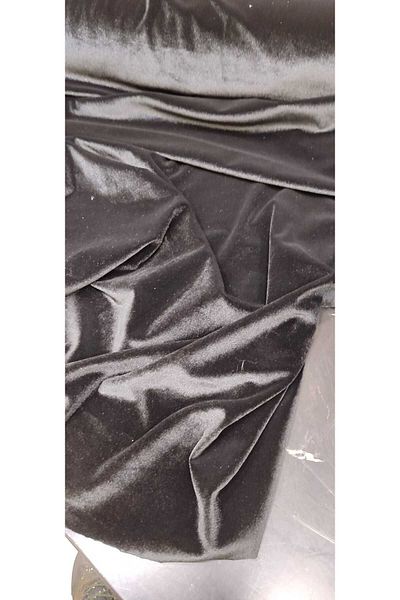 River Fabrics Black Velvet Fabric