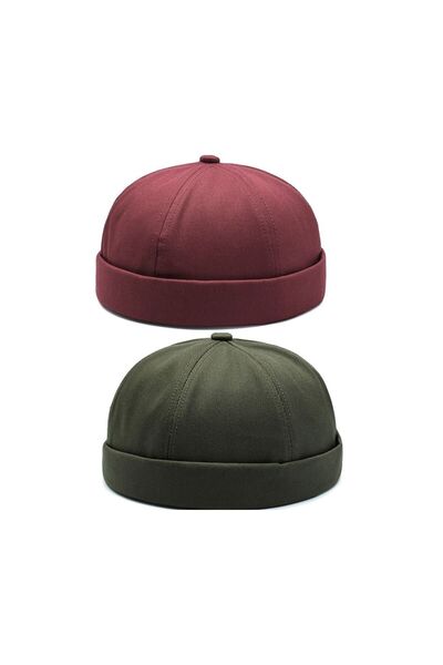 Rupen Kraft 2-комплект 100% бавовна Регульована кепка Docker Літня кепка Ретр...