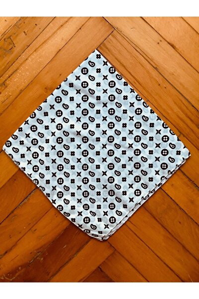 Rupen Kraft Λευκό βαμβακερό μπαντάνα Unisex