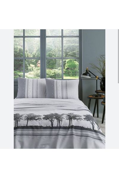 Özdilek Grove Gray Single Pique Set - OUTLET