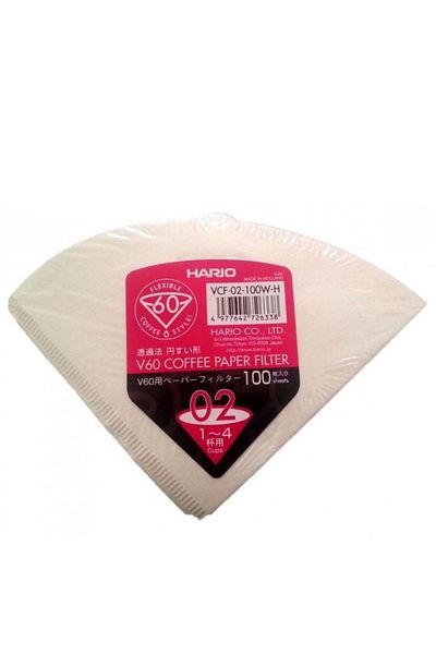 Hario V60 02 Drıpper - 100 Coffee Filter Paper