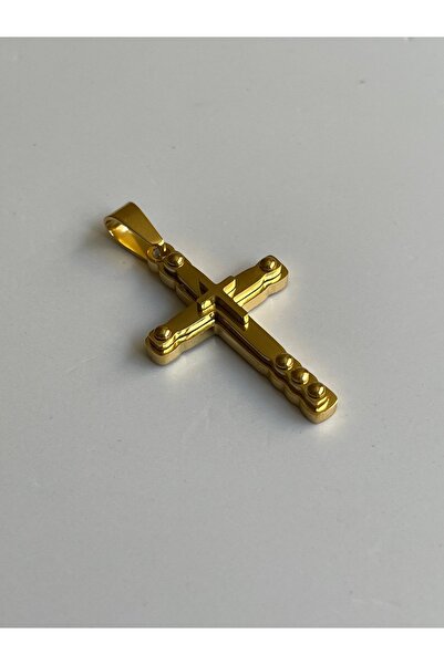 Rupen Kraft 316 L Kararmaz Çelik Unisex Haç Kolye Ucu