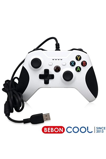 beboncool Pc/steam/geforce Now Uyumlu Tak Çalıştır Çift Titreşimli 1.8m Kablolu Joystick Kol