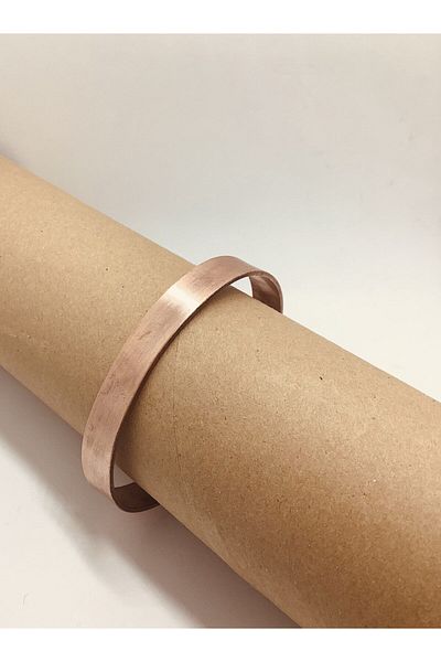 Rupen Kraft سوار الكفة النحاسي القابل للتعديل للجنسين