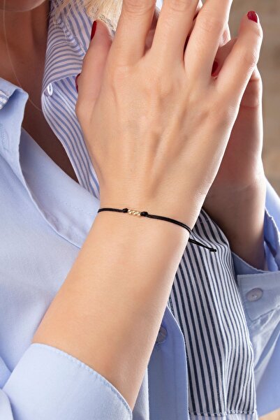 Rupen Kraft 14 Ayar 3 Lü Minimal El Işlemesi Dorika Tasarım Altın Bileklik