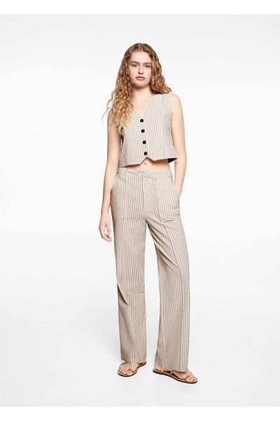 Mango Teen White Pants for Kids