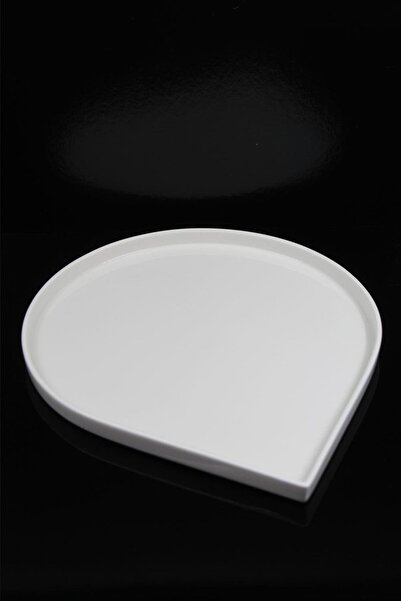 Tekbir Porselen Damla Model Sunum Tabağı 1 Adet