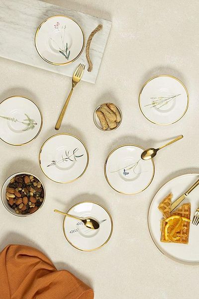 Porland Botanical 6 Tea Plate 11cm