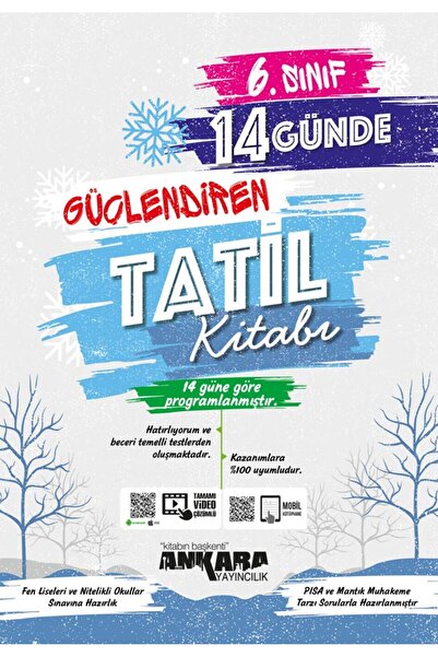 kitabın başkenti ankara yayıncılık Ankara Yayıncılık 6.sınıf 14 Günde Güçlend...