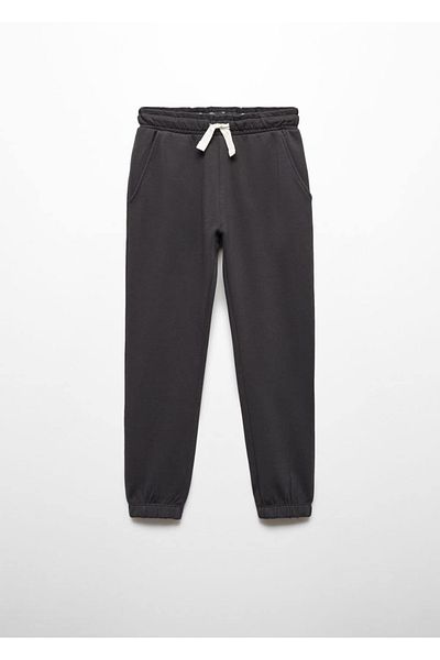 MANGO Kids Cotton Jogger Pants