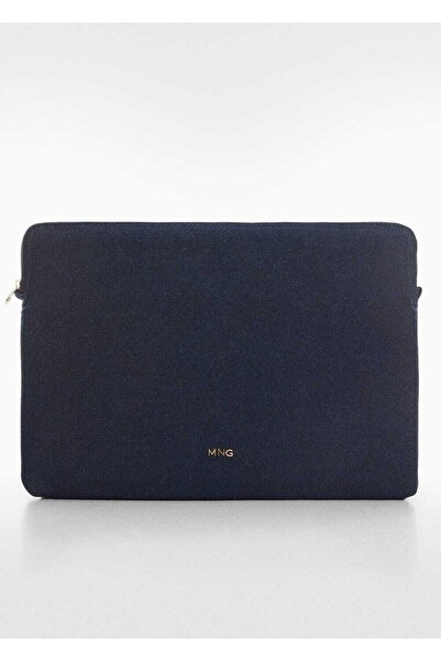 MANGO Woman Denim dizüstü bilgisayar kılıfı