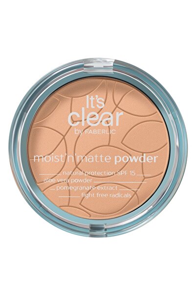 Faberlic Moist'n'matte Nemlendirici Yüz Pudrası, Ton "porselen" - 7.0 Gr.