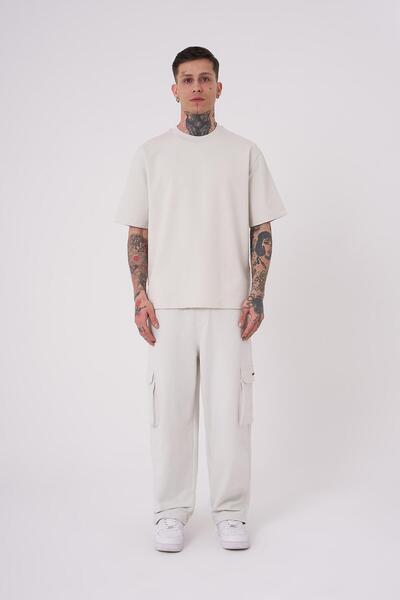 Machinist Ανδρικό μπλουζάκι No Name Basic Relaxed Grey