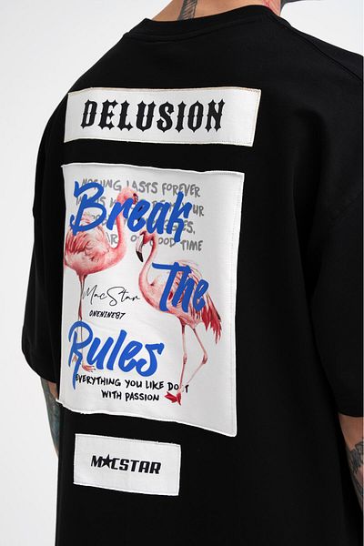 Machinist Ανδρικό μπλουζάκι με στάμπα Break The Rules