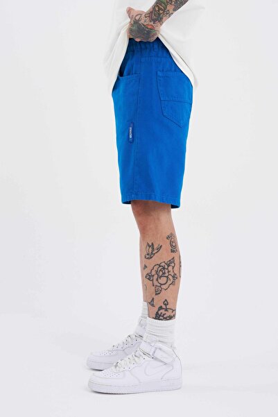 Machinist Ανδρικά τζιν σορτς Saks M Logo