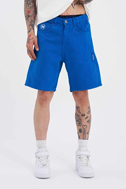 Machinist Ανδρικά τζιν σορτς Saks M Logo