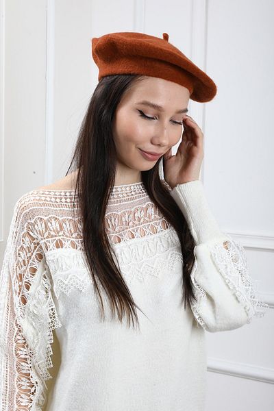 For Angels French Tile Felt Painter Hat