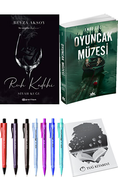 Epsilon Yayınevi Oyuncak Müzesi Emre Gül ve Ruh Kadehi Beyza Aksoy 2li Set + ...