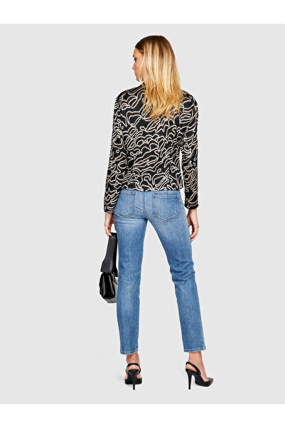 Sisley Pantaloni de damă Shibuya Slim Fit din denim - Culoare deschisă