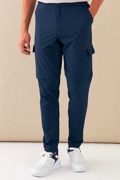 Escetic Royal Men's Slimfit Summer Flexible Sports Sweatpants - Lycra Fabric That Can Be Shorts S000