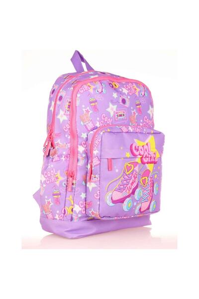 KAUKKO Rucsac de școală pentru fete Mor Skateboard pentru copii