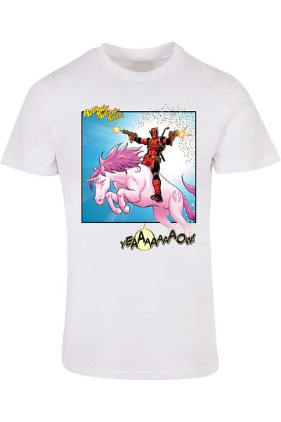 ABSOLUTE CULT Herren Deadpool - Unicorn Battle T-Shirt