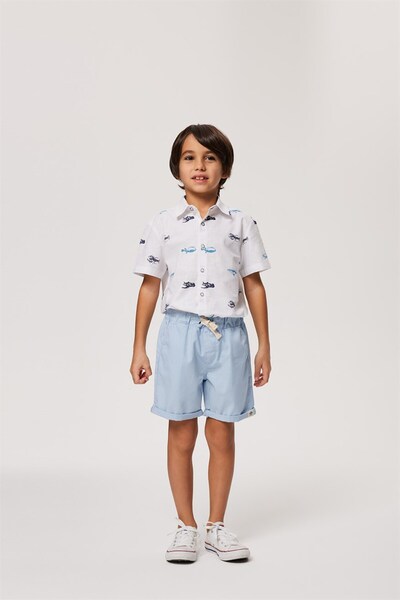 Lee Cooper Ανδρικό υφαντό σορτς Pool A.μπλε