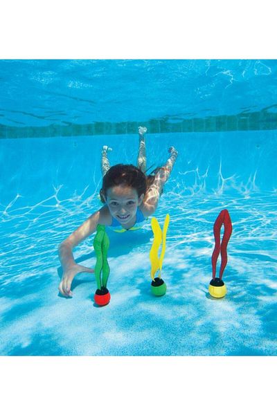 Intex Mihrimah Sultan Colorful 3-Piece Underwater Game