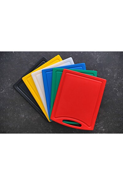 Mutfak10 Polyethylene Cutting Board Red 32.5*26.5*1 Cm