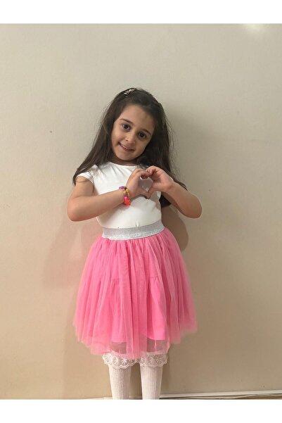 Neon Kız Çocuk Tütü Etek 2/3/4/5/6/7 Yaş