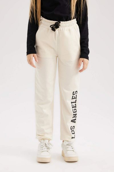 DeFacto Girl's Jogger Sweatpants - Printed, 24y 801003284