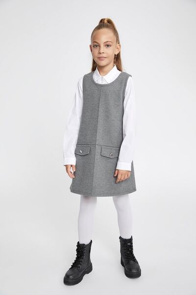 DeFacto Girl's Gilet Dress - Sleeveless B1169a823wn
