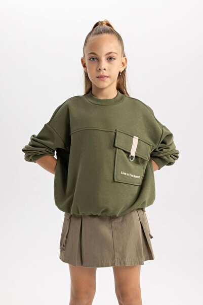 DeFacto Redős vászon lányszoknya - A7017a823au