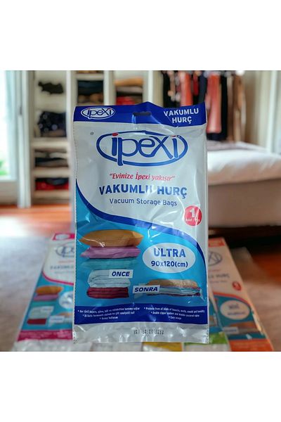 İpexi Sac de aspirat transparent Ultra (90x120 cm)