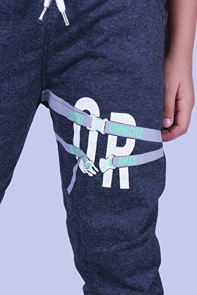 YA KO KİDS Ya-ko Kids Or Printed Boys' Sweatpants