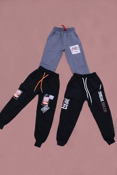 PANİO KİDS Pantaloni de sport jogger pentru băieți cu 3 buzunare cargo