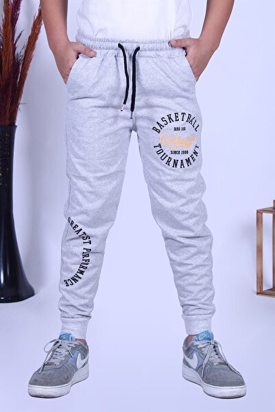 YA KO KİDS Ya-ko Kids Text Printed Boys' Sweatpants