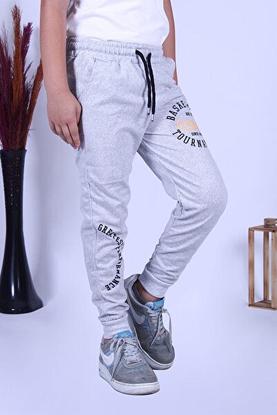 YA KO KİDS Ya-ko Kids Text Printed Boys' Sweatpants