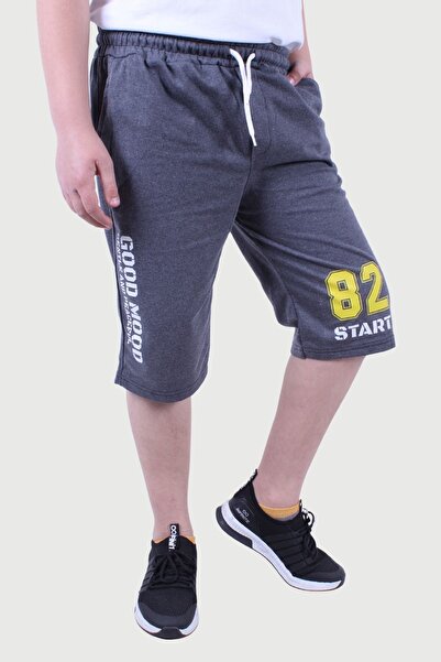 YA KO KİDS CAPRY-SHORT CU DETALII CU IMPRIMUL BĂIEȚI