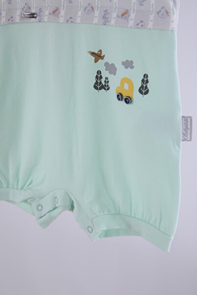 Babyhola 100% Cotton Baby Boy Jumpsuit 13668
