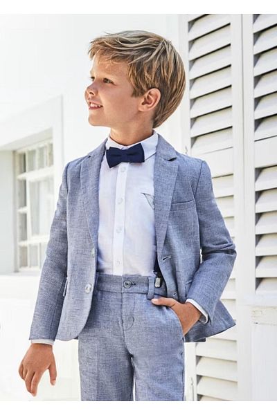MAYORAL Boy's Cotton Linen Blazer Jacket