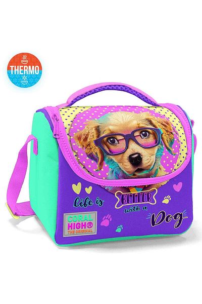 Coral High Cutie de prânz pentru câini cu ochelari - 11752