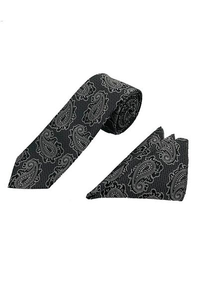 Brianze Premium Set of 2 Wooden Boxed Tie Handkerchiefs