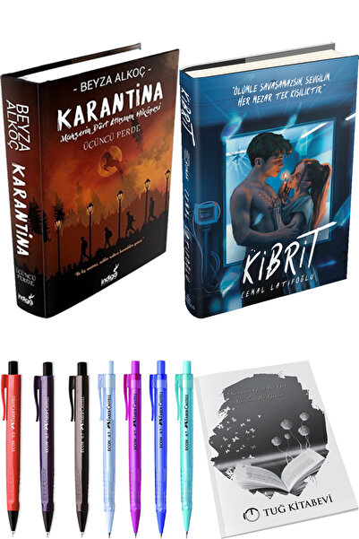 İndigo Kitap Karantina 3 Ciltli ve Kibrit Ciltli Cemal Latifoğlu + Hediyeli